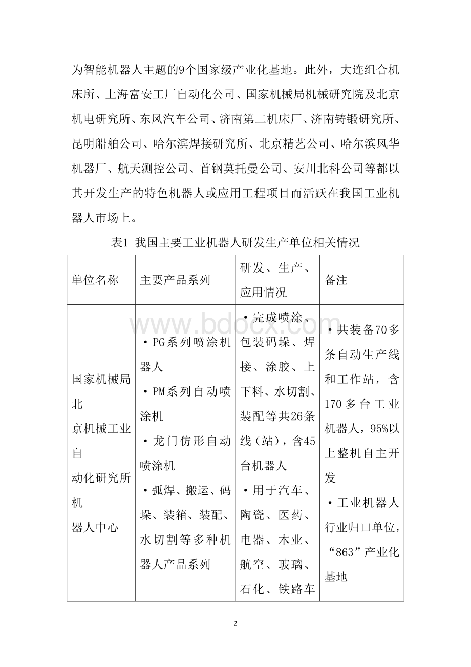 中国机器人产业分析报告.doc_第2页