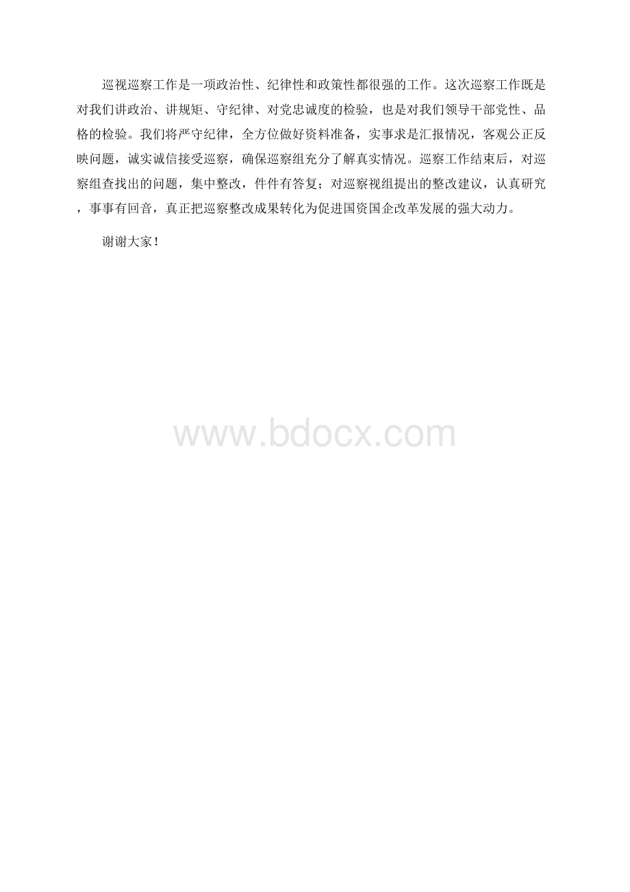 巡察工作表态发言稿（3）.docx_第3页