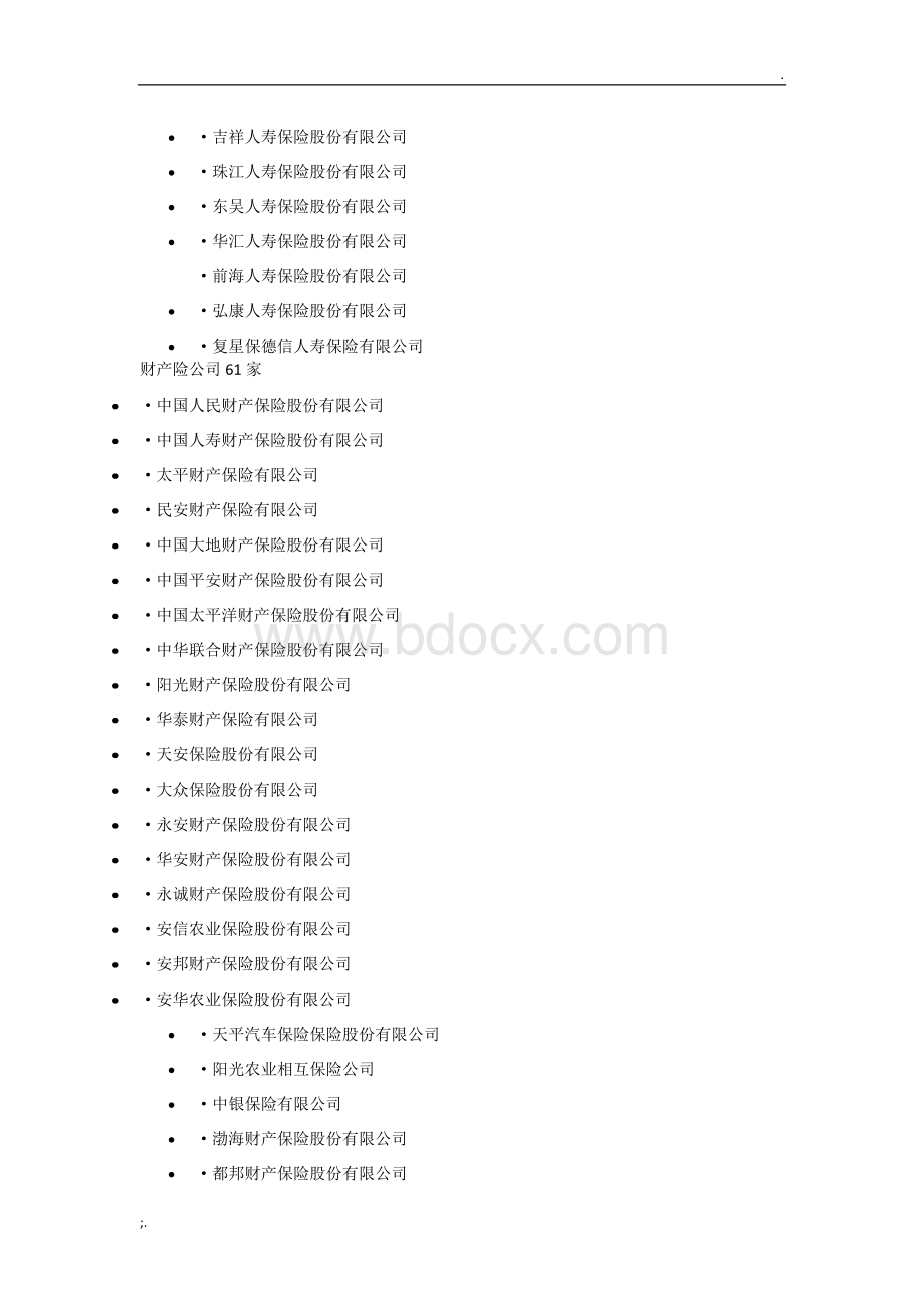 保险公司名录文档格式.doc_第3页