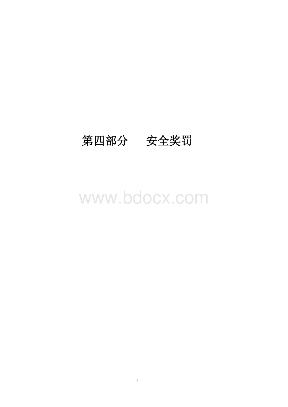 煤矿安全管理制度汇编四安全奖罚.doc_第2页