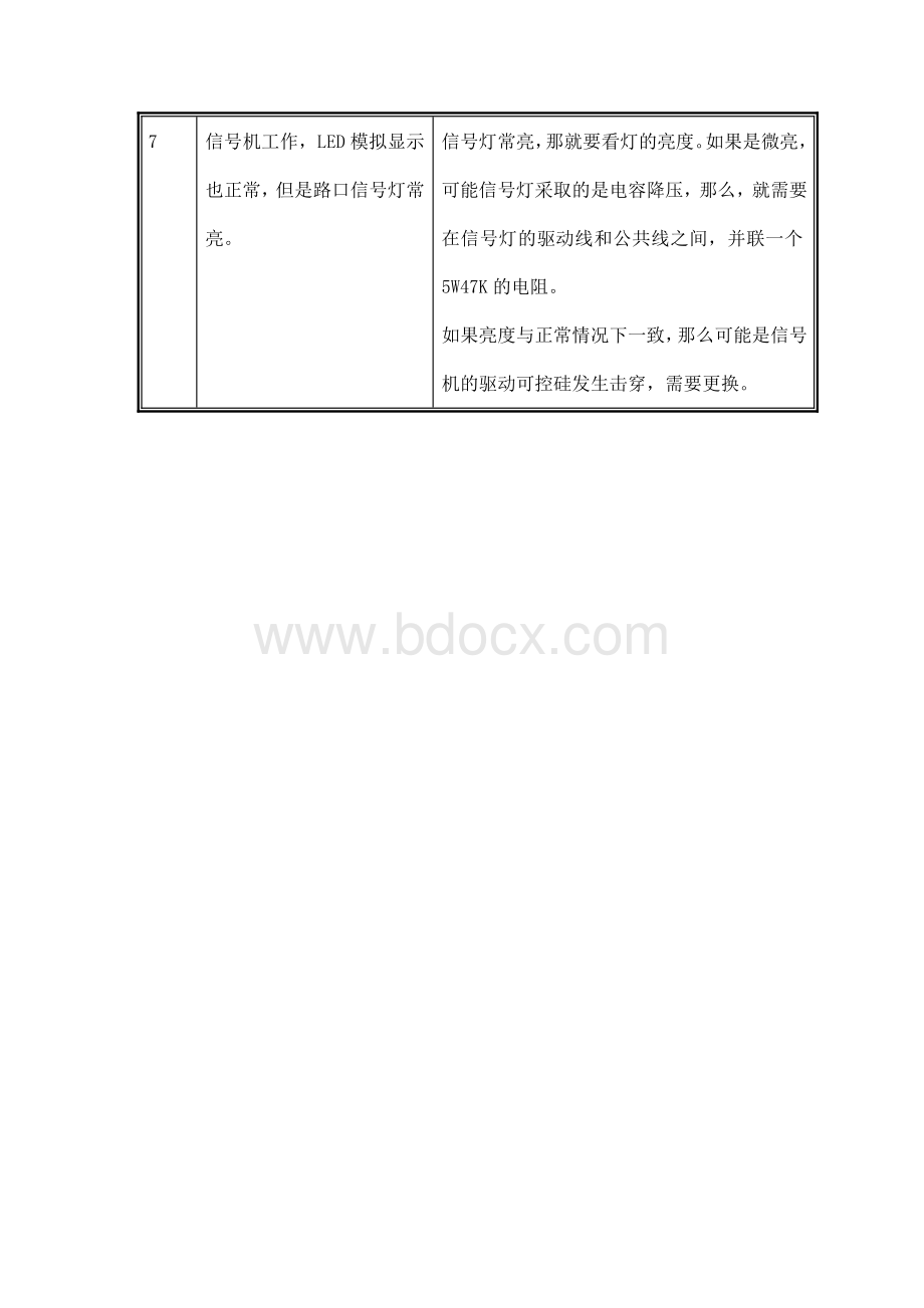 信号机常见故障及解决方案Word格式.docx_第3页