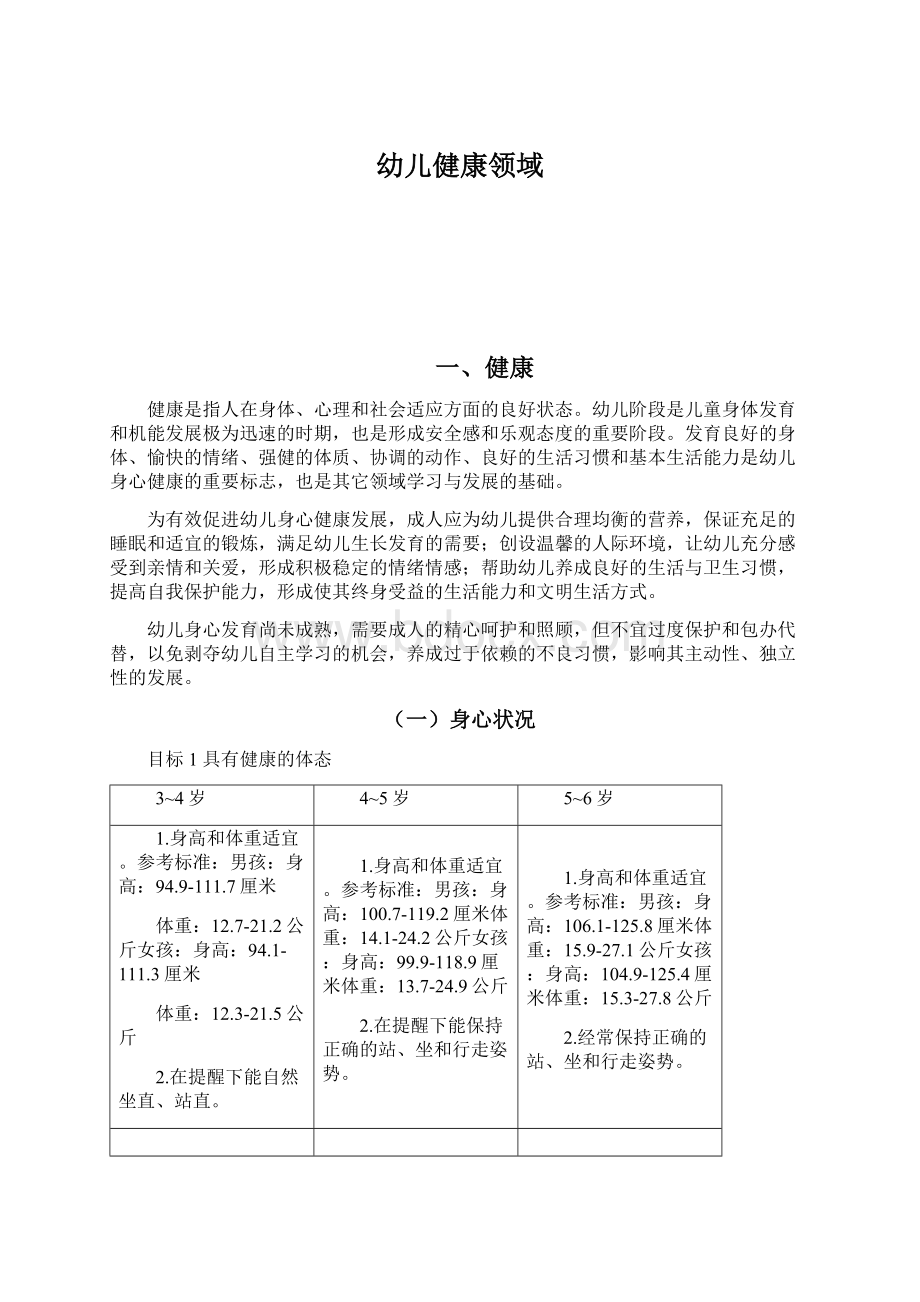 幼儿健康领域Word格式文档下载.docx_第1页