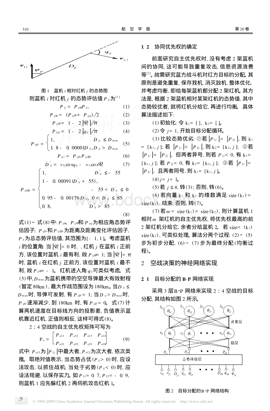 协同多目标攻击空战决策及其神经网络实现.pdf_第2页