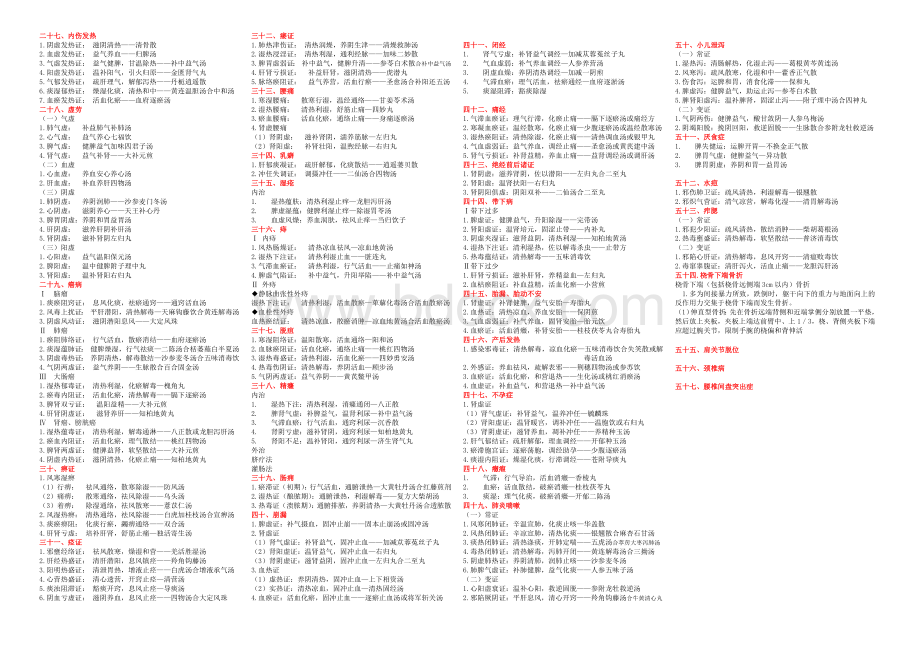 中医执业医师技能-中内打印Word文档下载推荐.doc_第2页