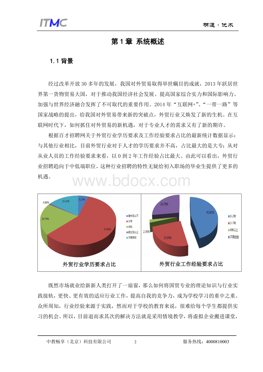 国际贸易职业情境实战系统产品方案.doc_第3页