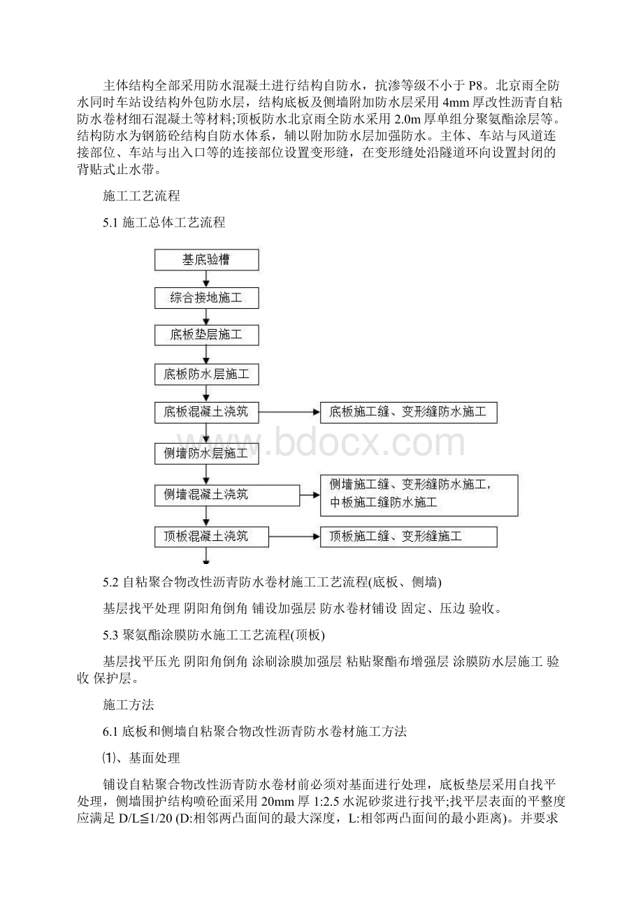 地下综合管廊防水工程专项施工工艺方案精编版.docx_第3页