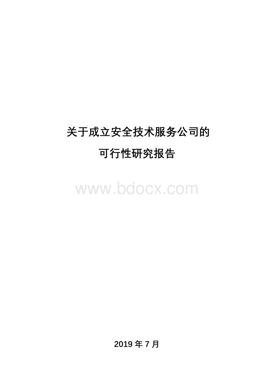 成立公司的可行性研究报告.docx_第1页