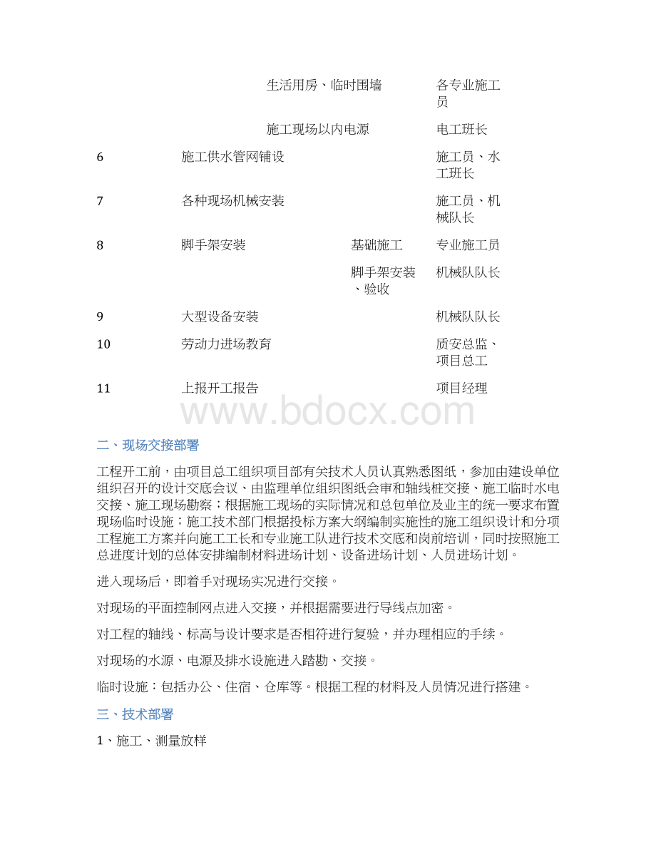 第二章施工现场平面布置与临时设施临时道路布置Word文档下载推荐.docx_第2页