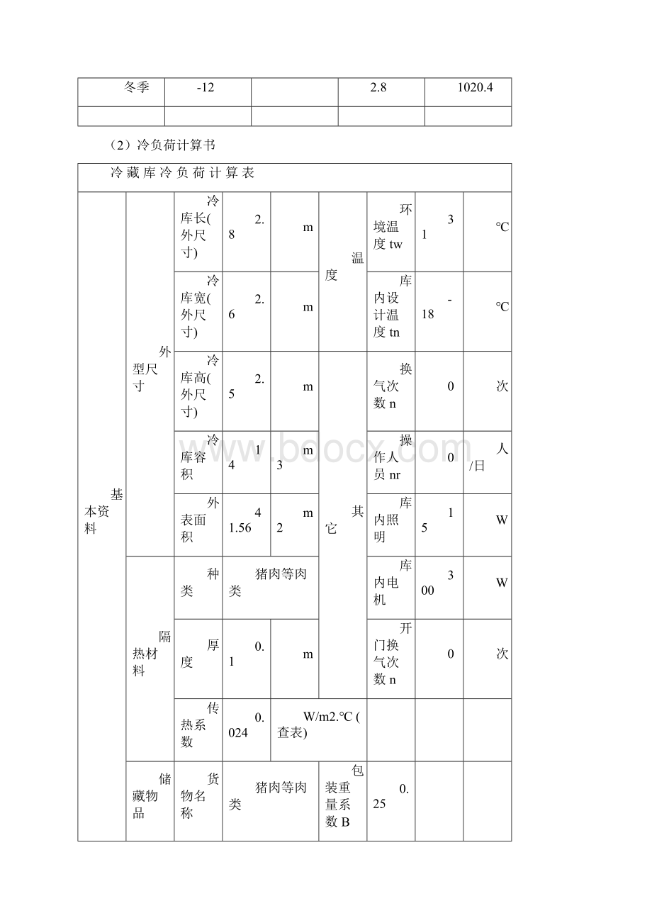 餐饮冷库建设方案文档格式.docx_第3页