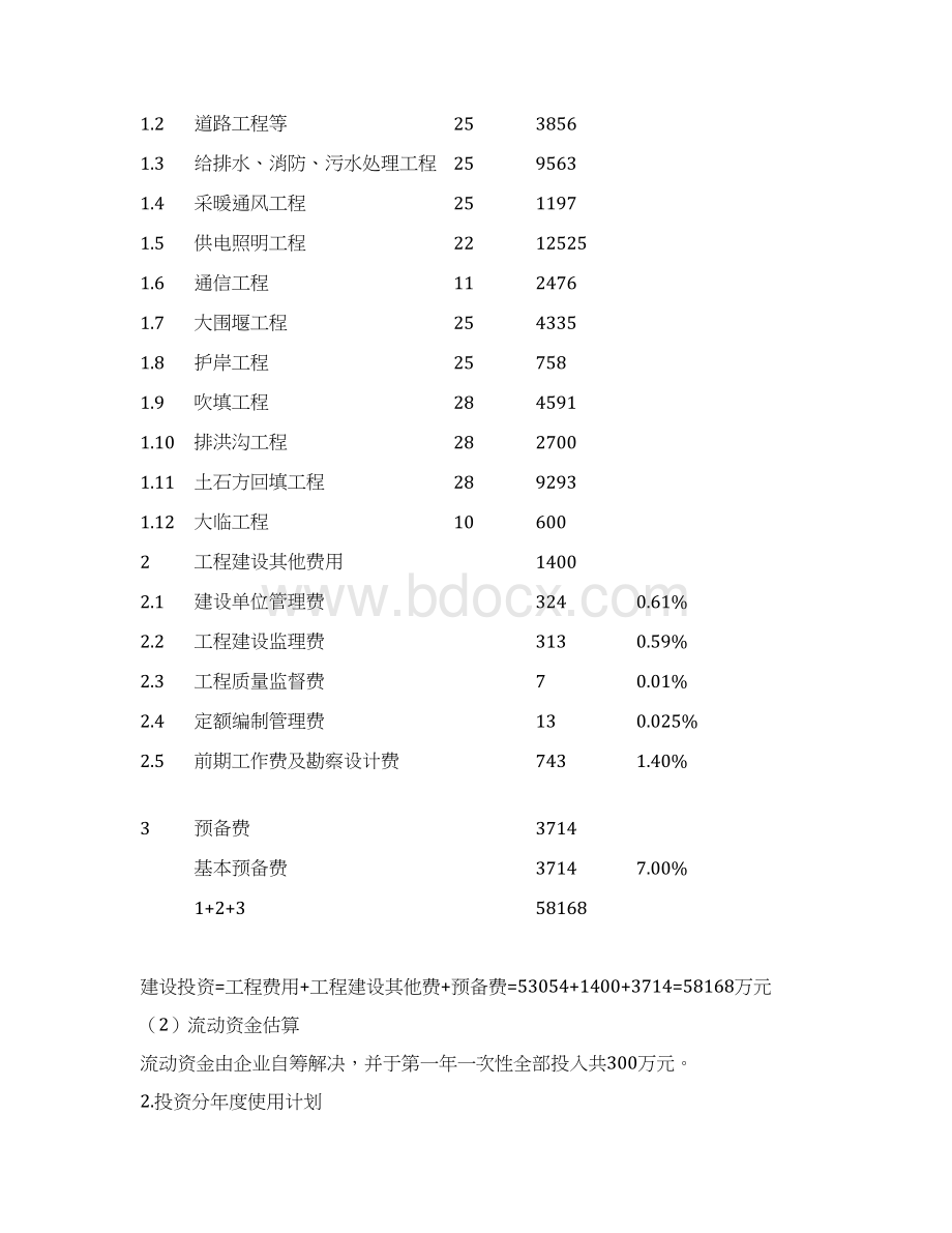 物流园区项目经济评价.docx_第3页