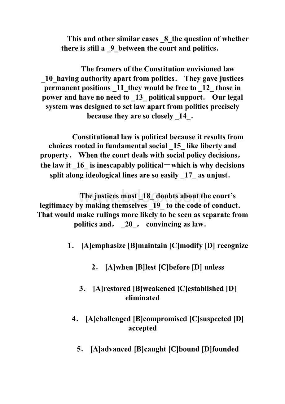 考研英语试题及参考答案真正免费下载Word文档格式.docx_第2页