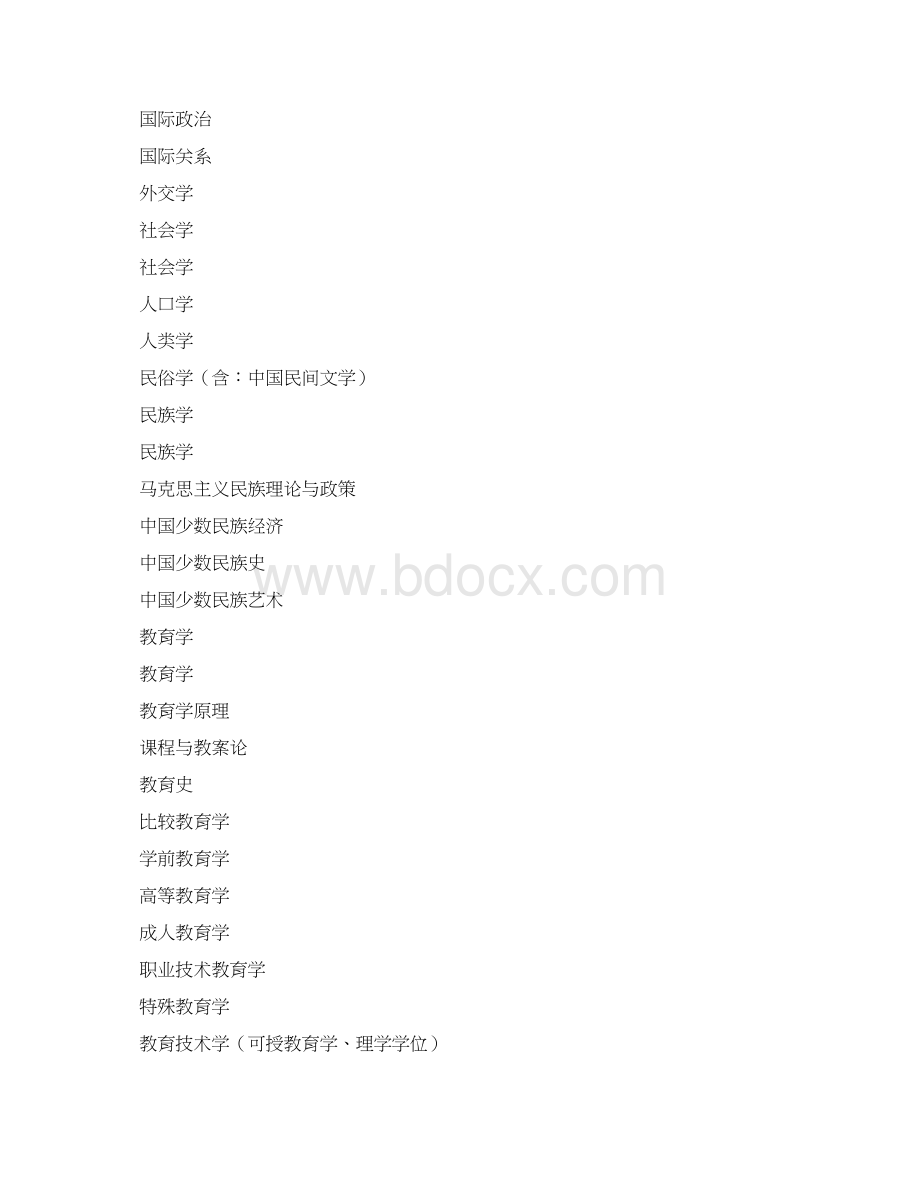 网络版全国教师资格认定管理信息系统任教学科对照表Word文件下载.docx_第3页