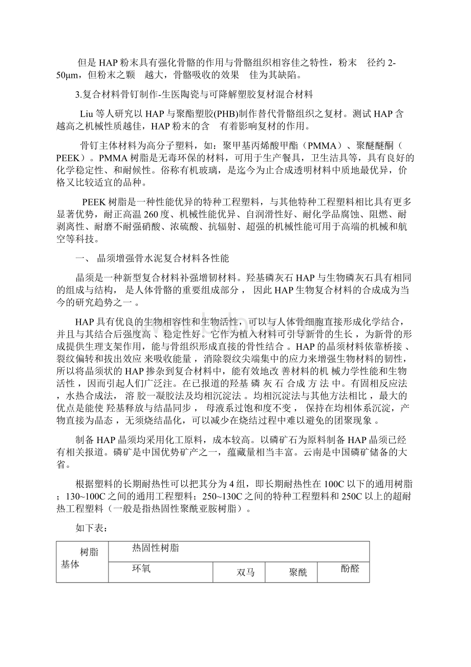 功能材料器件期末报告复合材料骨钉Word格式.docx_第2页