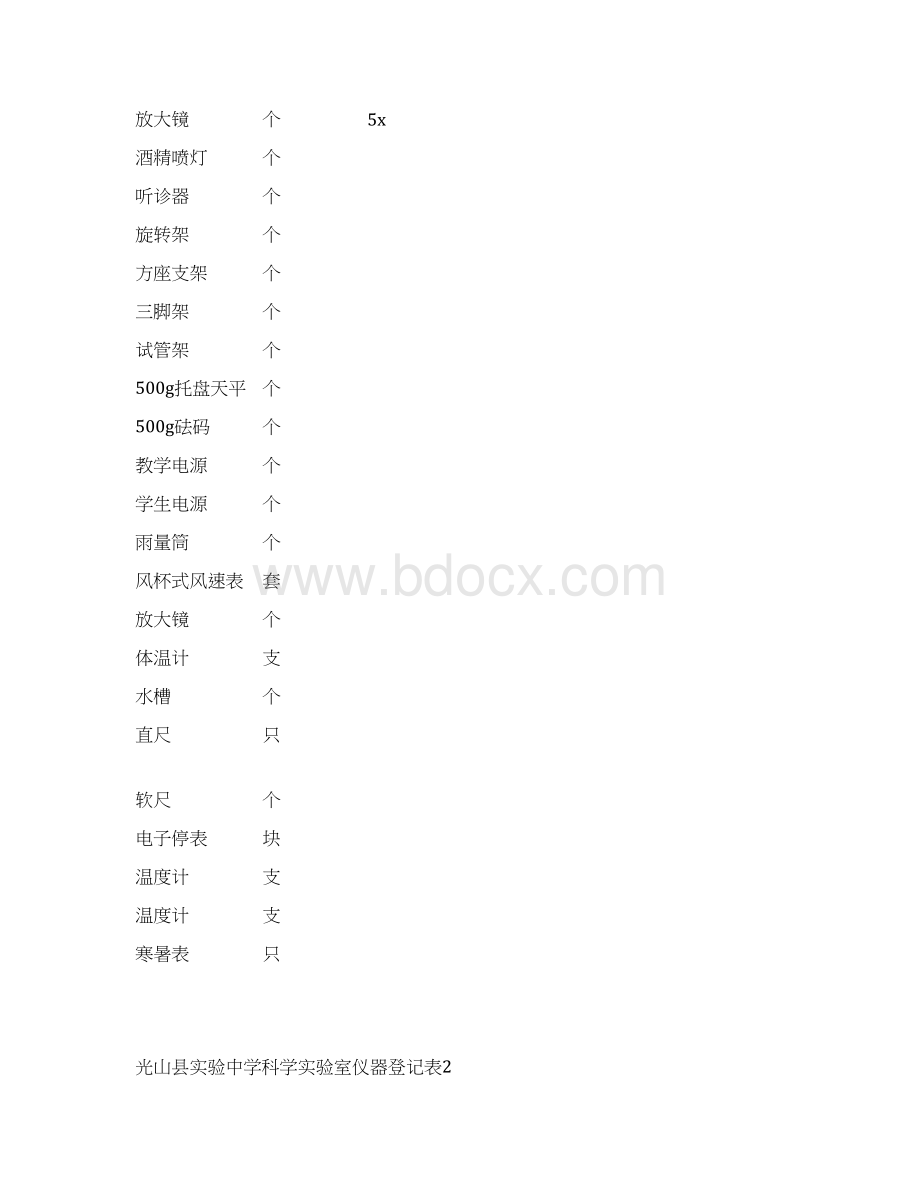 科学仪器登记表完整.docx_第2页