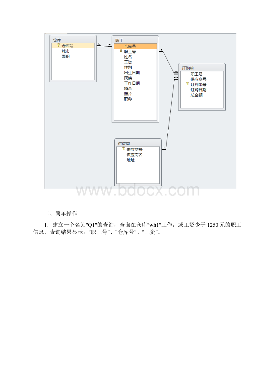 计算机二级数据库access操作题复习资料.docx_第2页