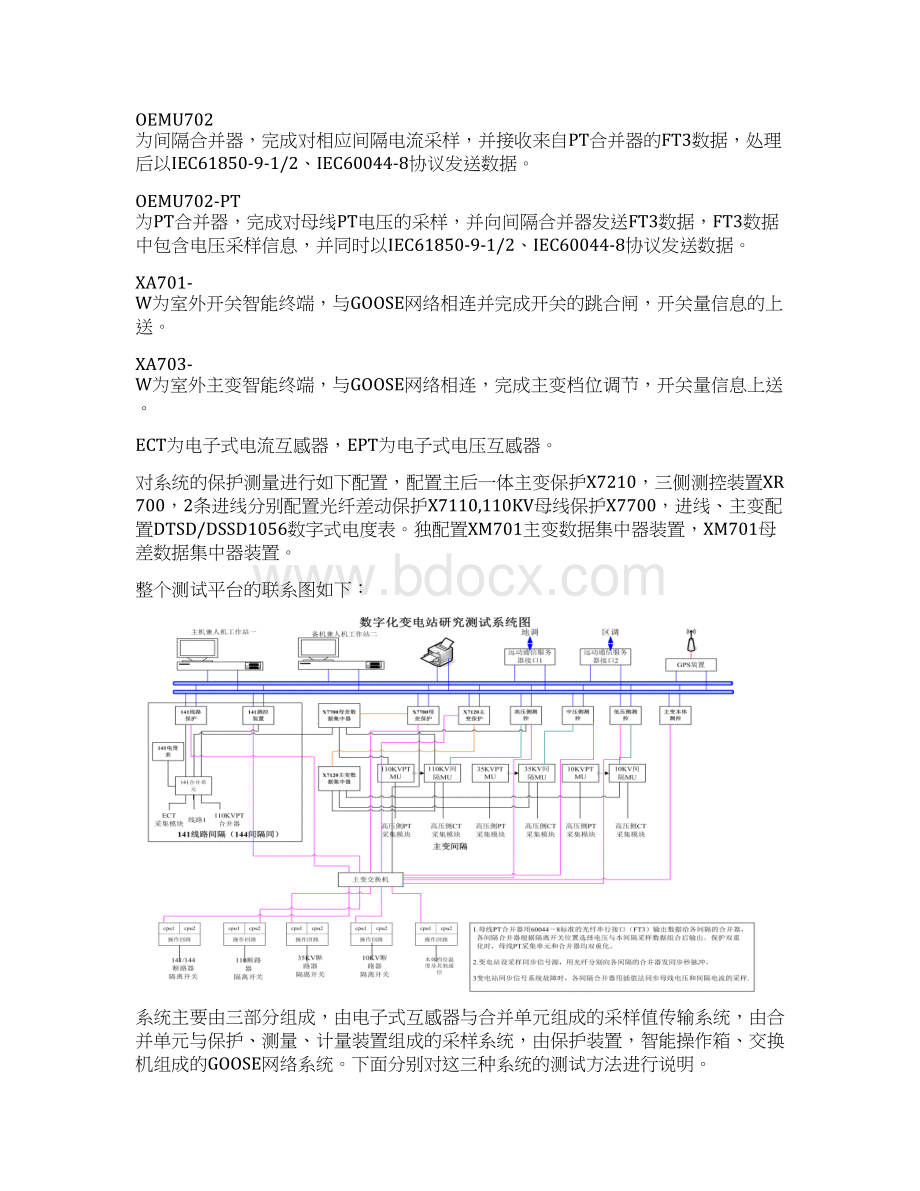 数字化变电站应用试验平台与测试实施方案新.docx_第3页