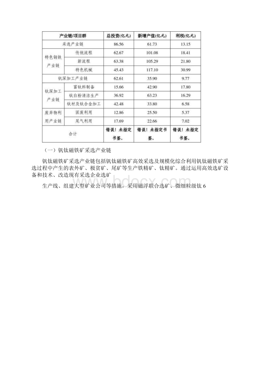 攀枝花钢铁钒钛国家新型工业化产业示范基地建设实施方案.docx_第3页