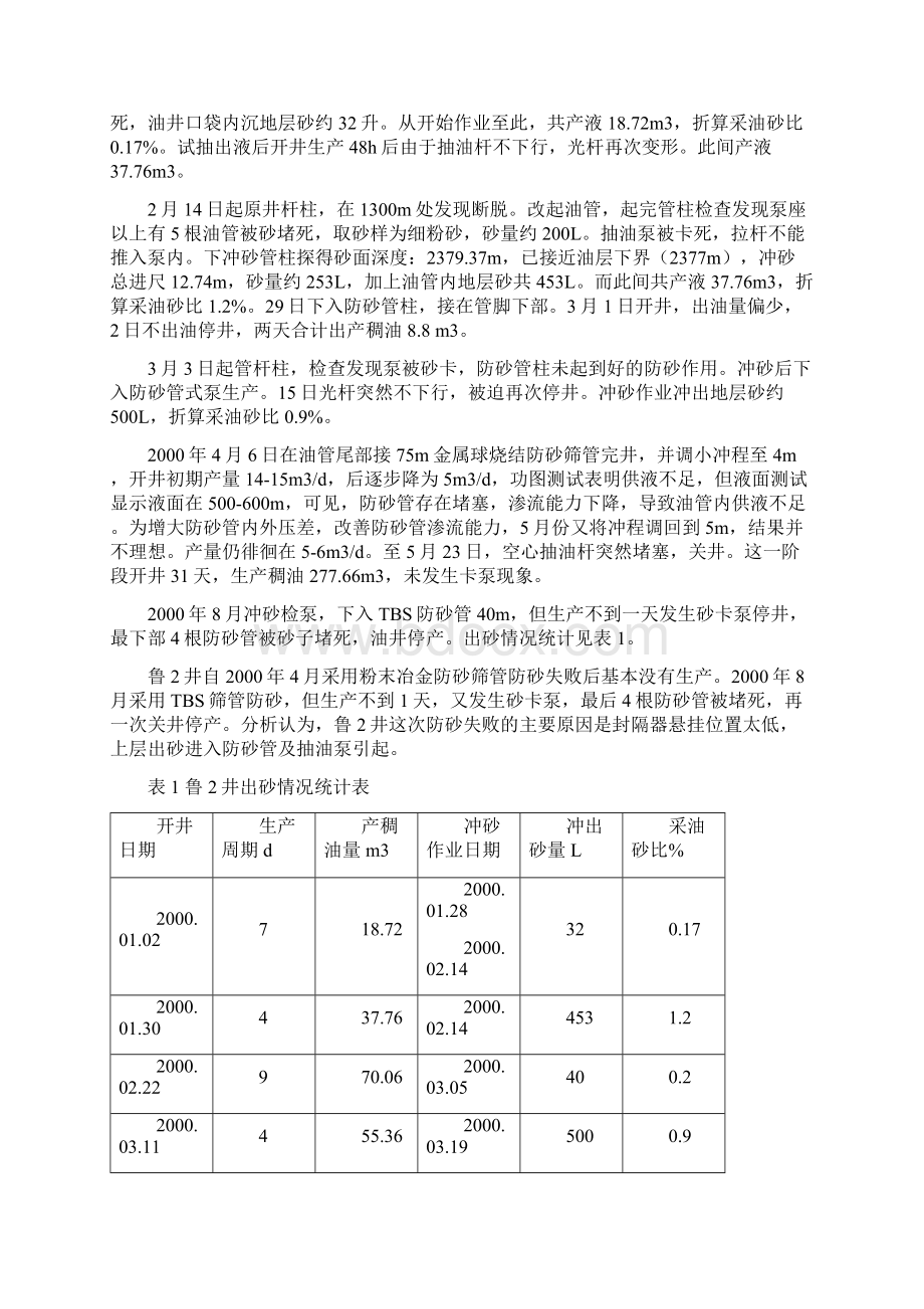 压裂防砂技术规划项目情况总结.docx_第2页