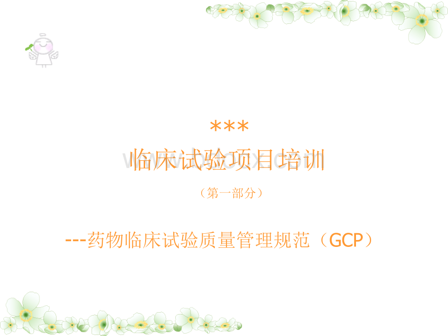 公司GCP培训PPT文档格式.ppt