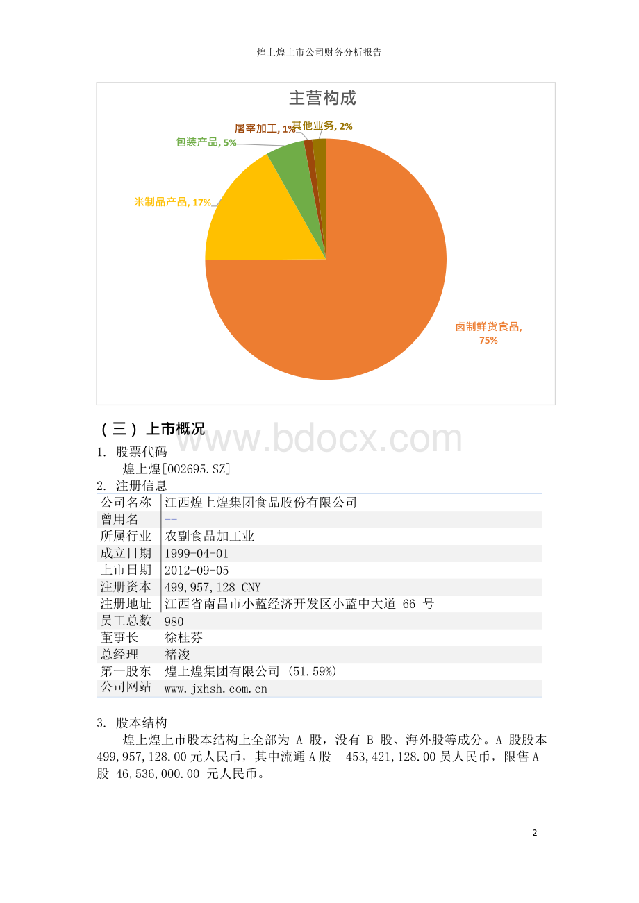 煌上煌上市公司财务分析报告Word格式.docx_第3页