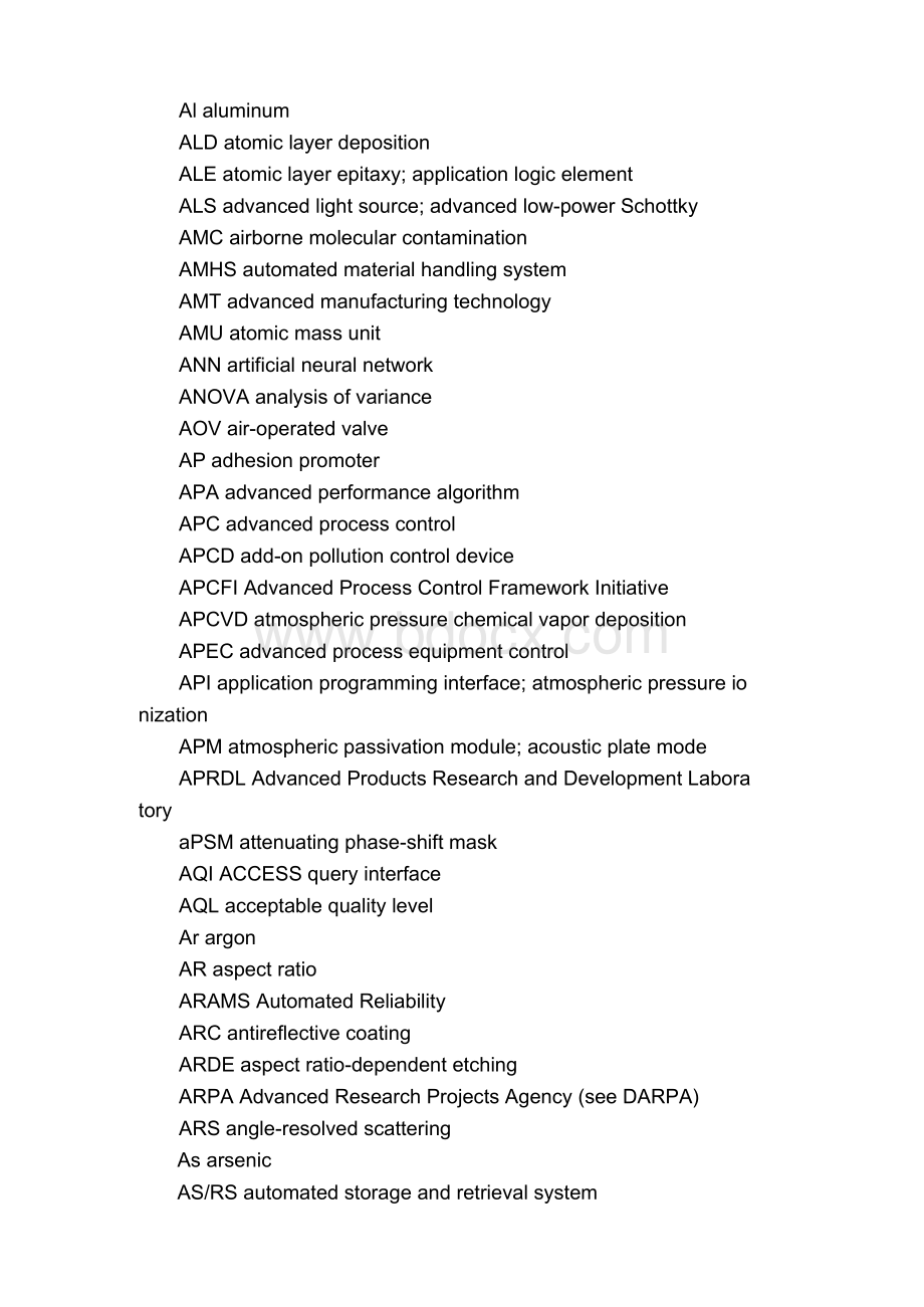半导体工业常用英文缩写1Word文档下载推荐.docx_第2页