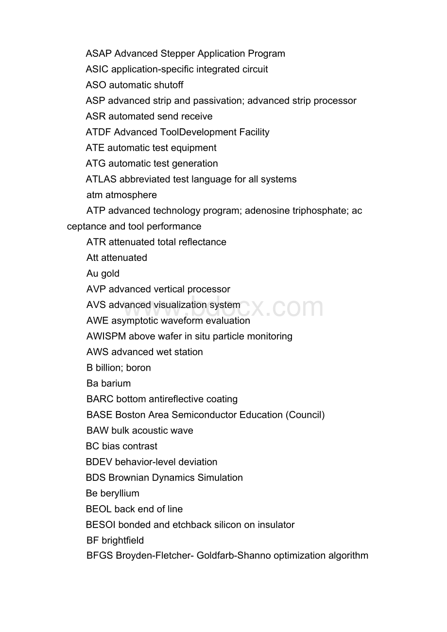 半导体工业常用英文缩写1Word文档下载推荐.docx_第3页