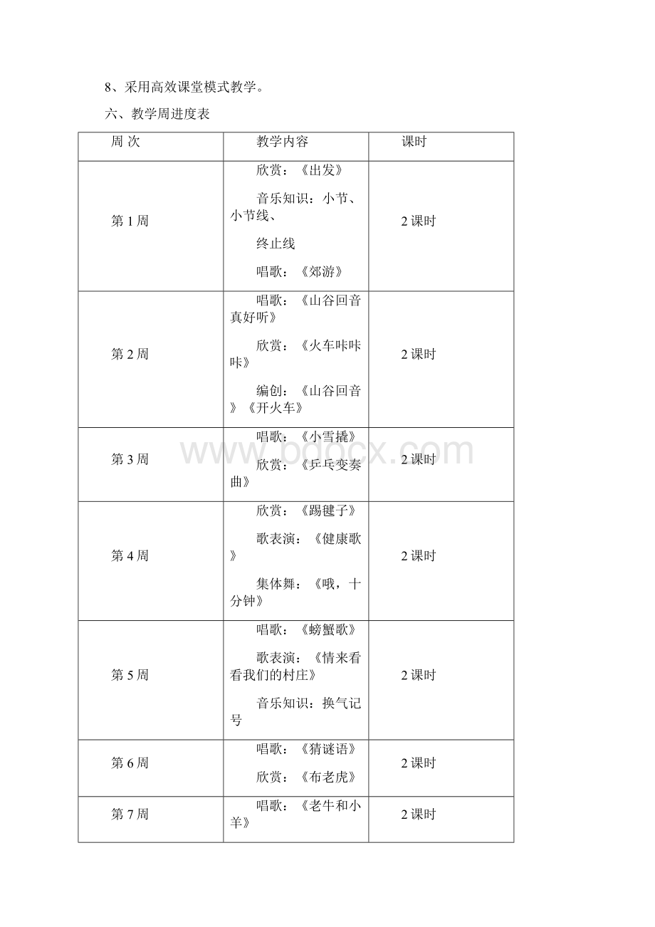 二年级音乐下册全册计划教案文档格式.docx_第3页