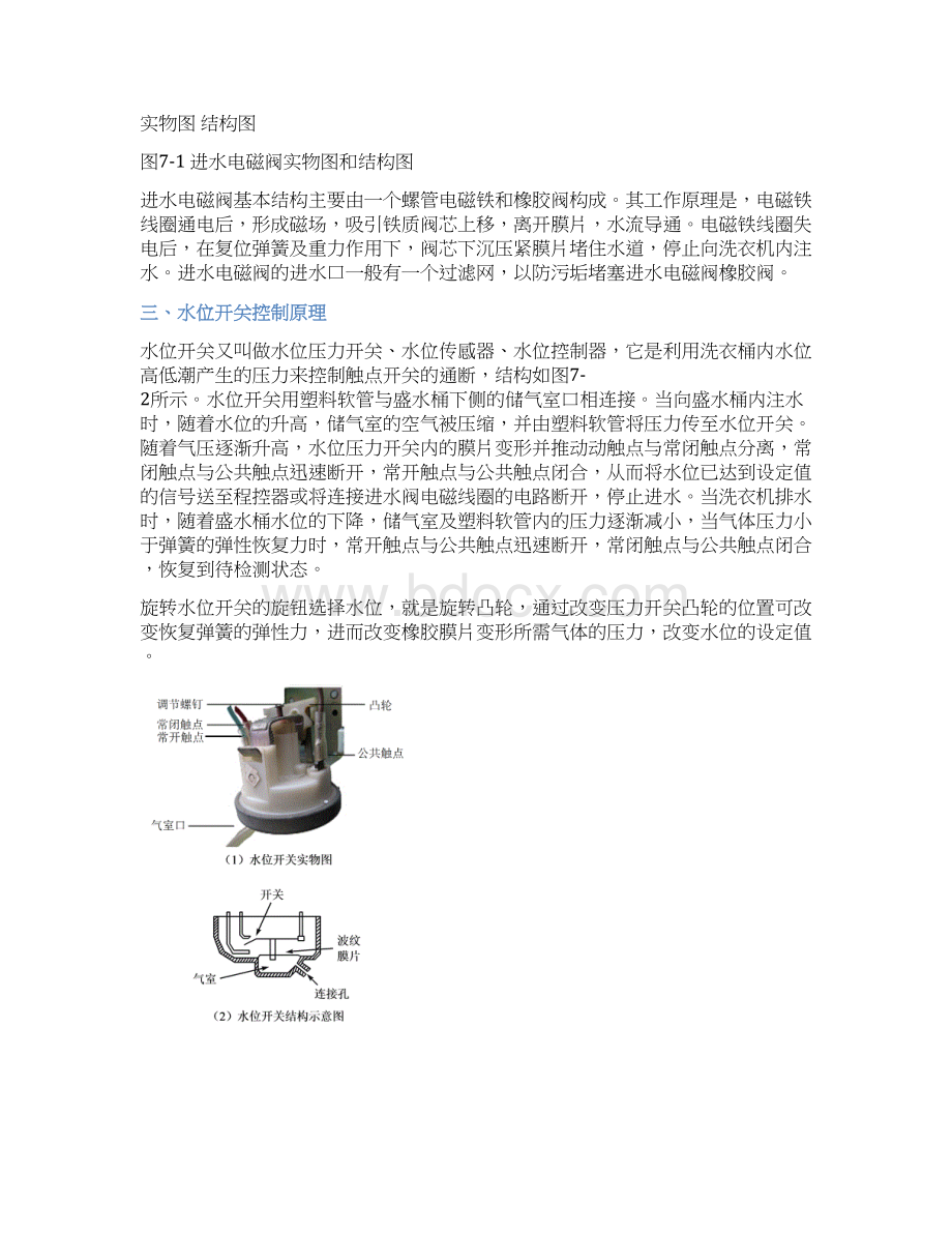 全自动洗衣机原理与维修Word文档格式.docx_第3页