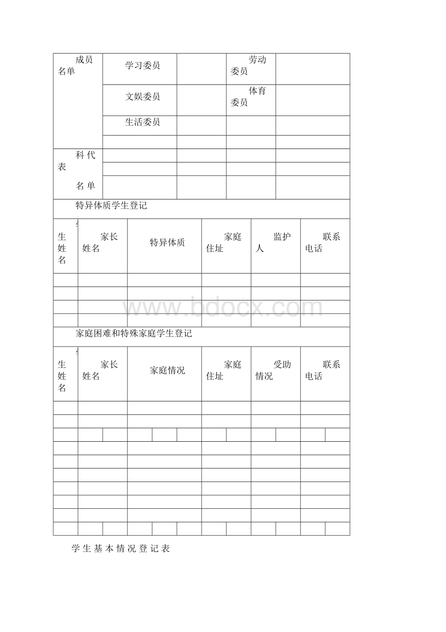 班主任工作手册适合中小学Word下载.docx_第3页