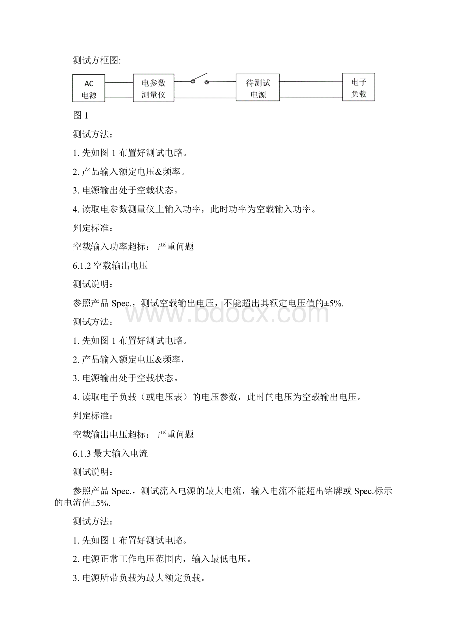 开关电源检验规范文档格式.docx_第3页