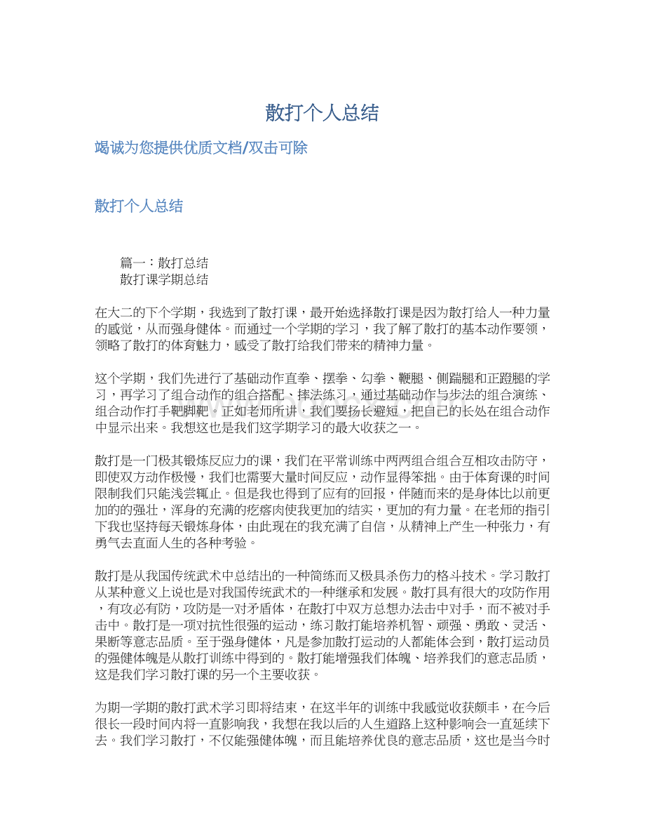 散打个人总结.docx_第1页