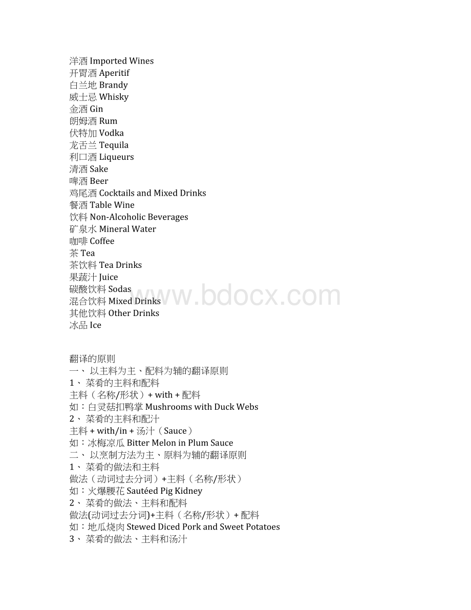酒店中文菜单翻译大全Word文档下载推荐.docx_第2页