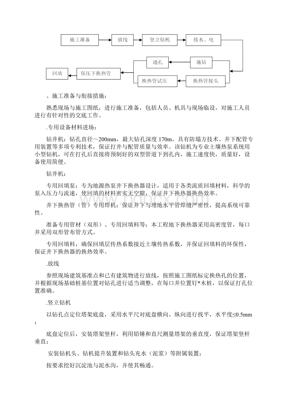 地源热泵中央空调施工组织设计.docx_第2页