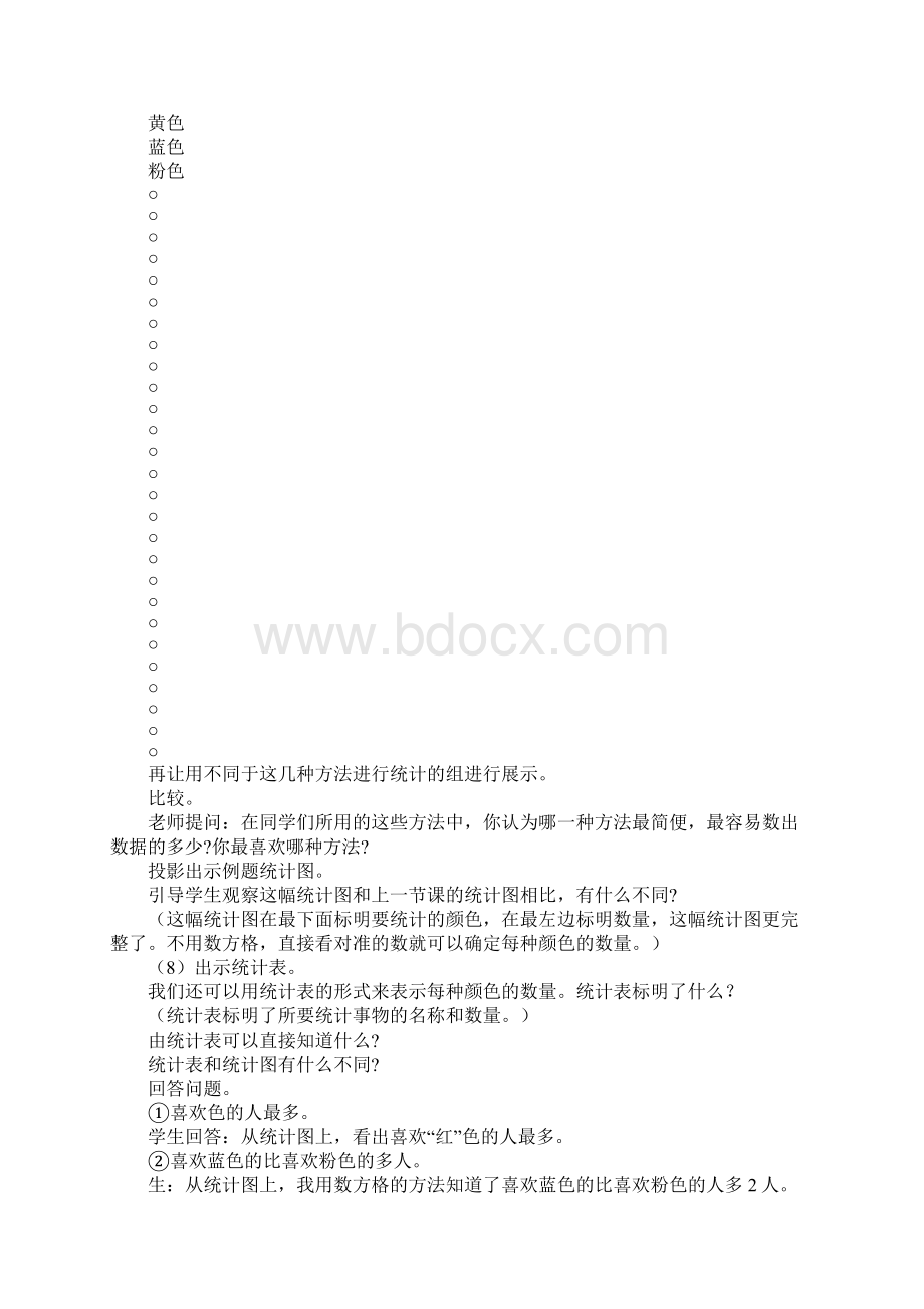 条形统计图和统计表上课学习上课学习教案及练习题Word格式.docx_第3页