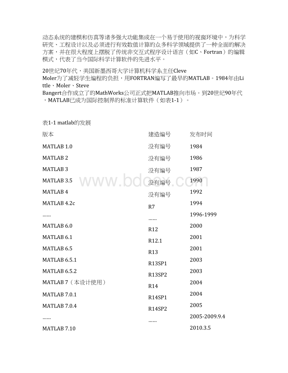 基于matlab的数值逼近仿真设计与实现Word下载.docx_第2页