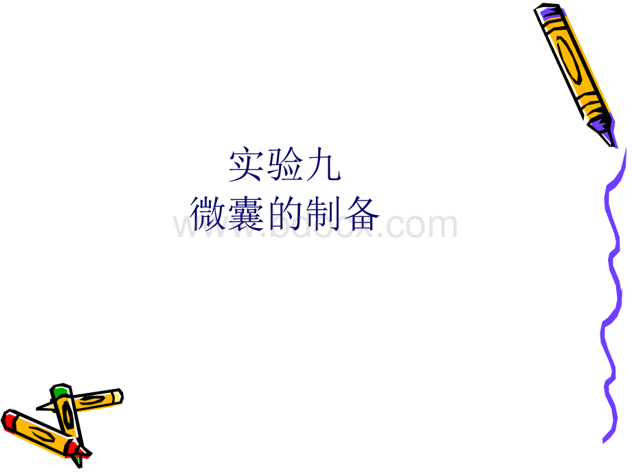 微囊的制备PPT文档格式.ppt_第1页