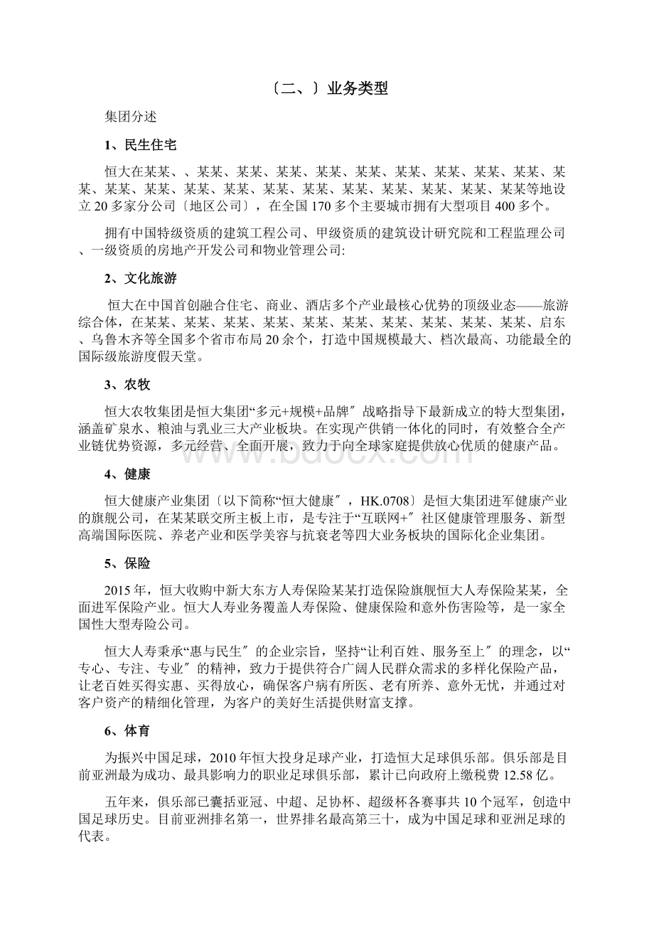 恒大地多元化战略分析报告与启示.docx_第2页