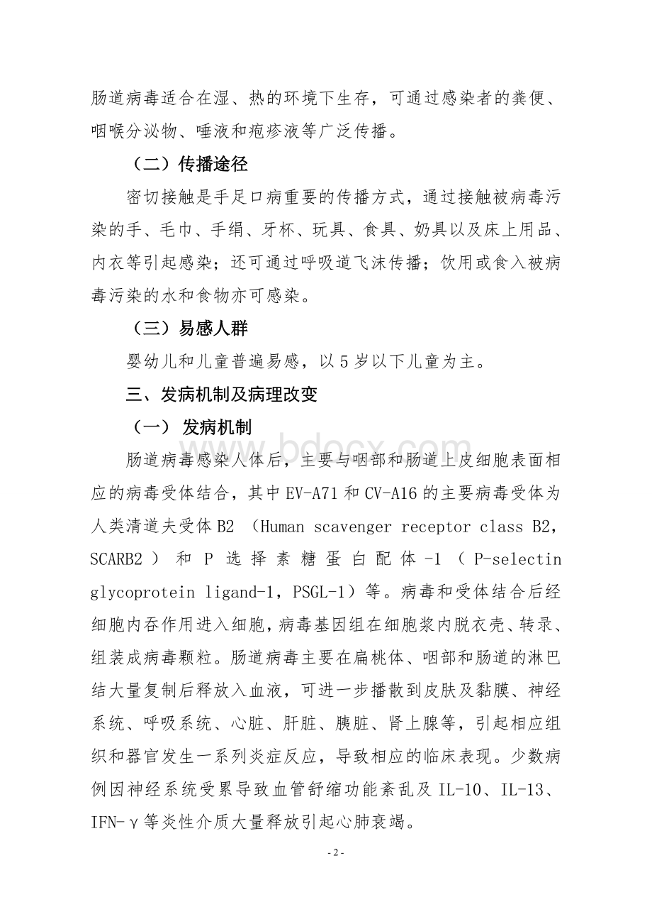 手足口病诊疗指南.doc_第2页