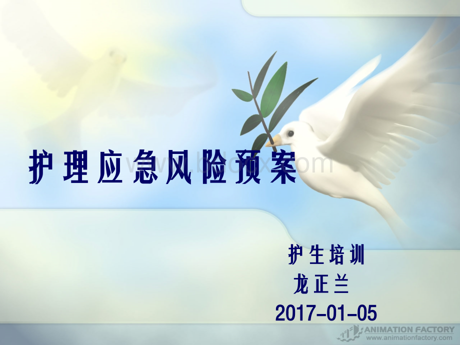 护理应急预案新入职护士培训.ppt