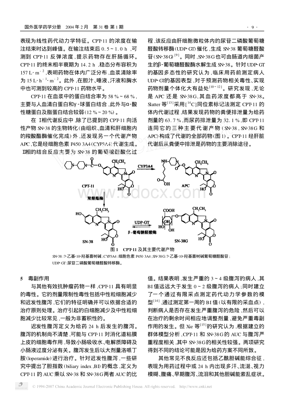 抗肿瘤药伊立替康的研究进展资料下载.pdf_第3页