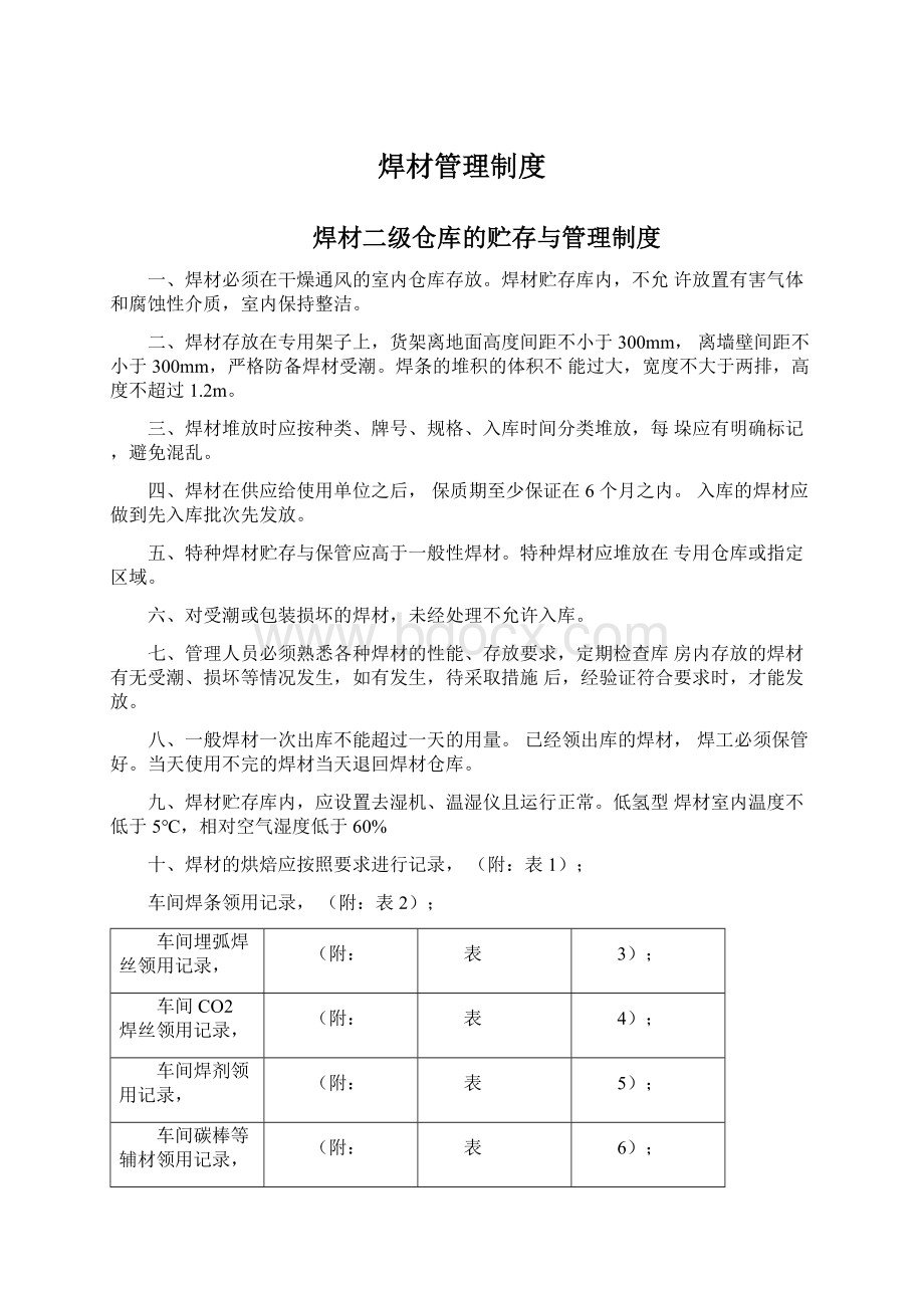 焊材管理制度.docx_第1页