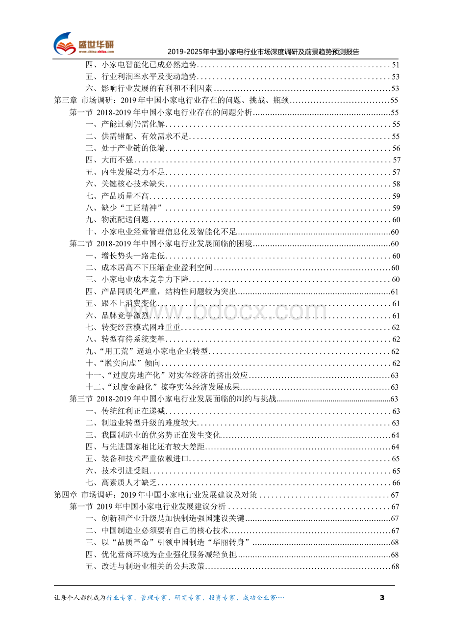 【完整版】2019-2025年中国小家电行业市场深度调研及前景趋势预测报告.docx_第3页