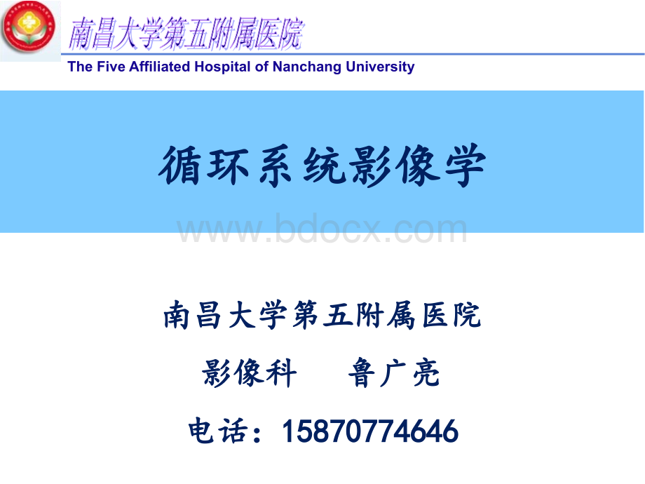 循环系统影像学.ppt_第1页