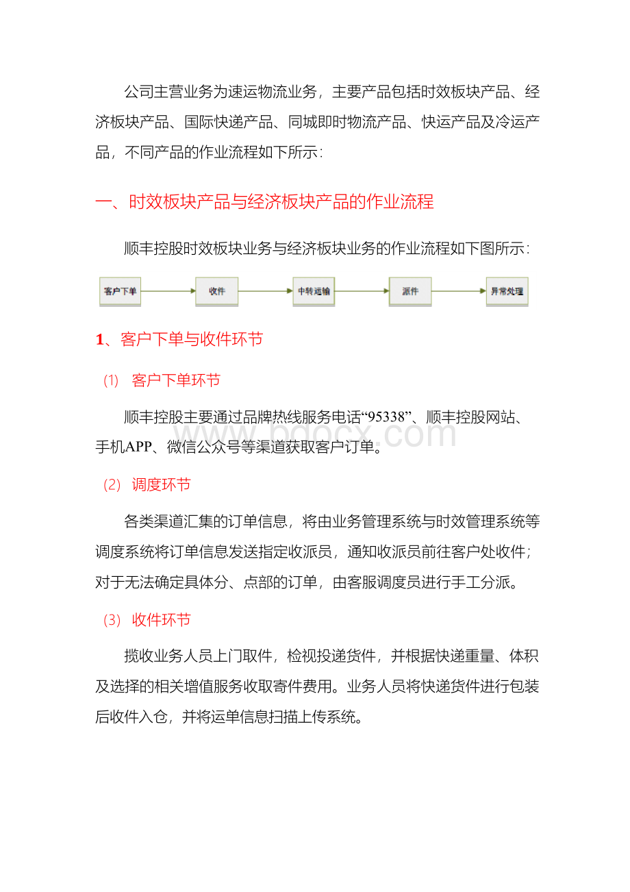 顺丰主要业务作业流程.docx_第3页