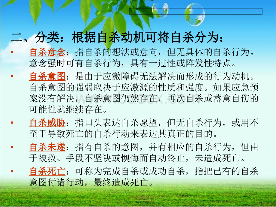 自杀的防范与护理_精品文档.ppt_第3页