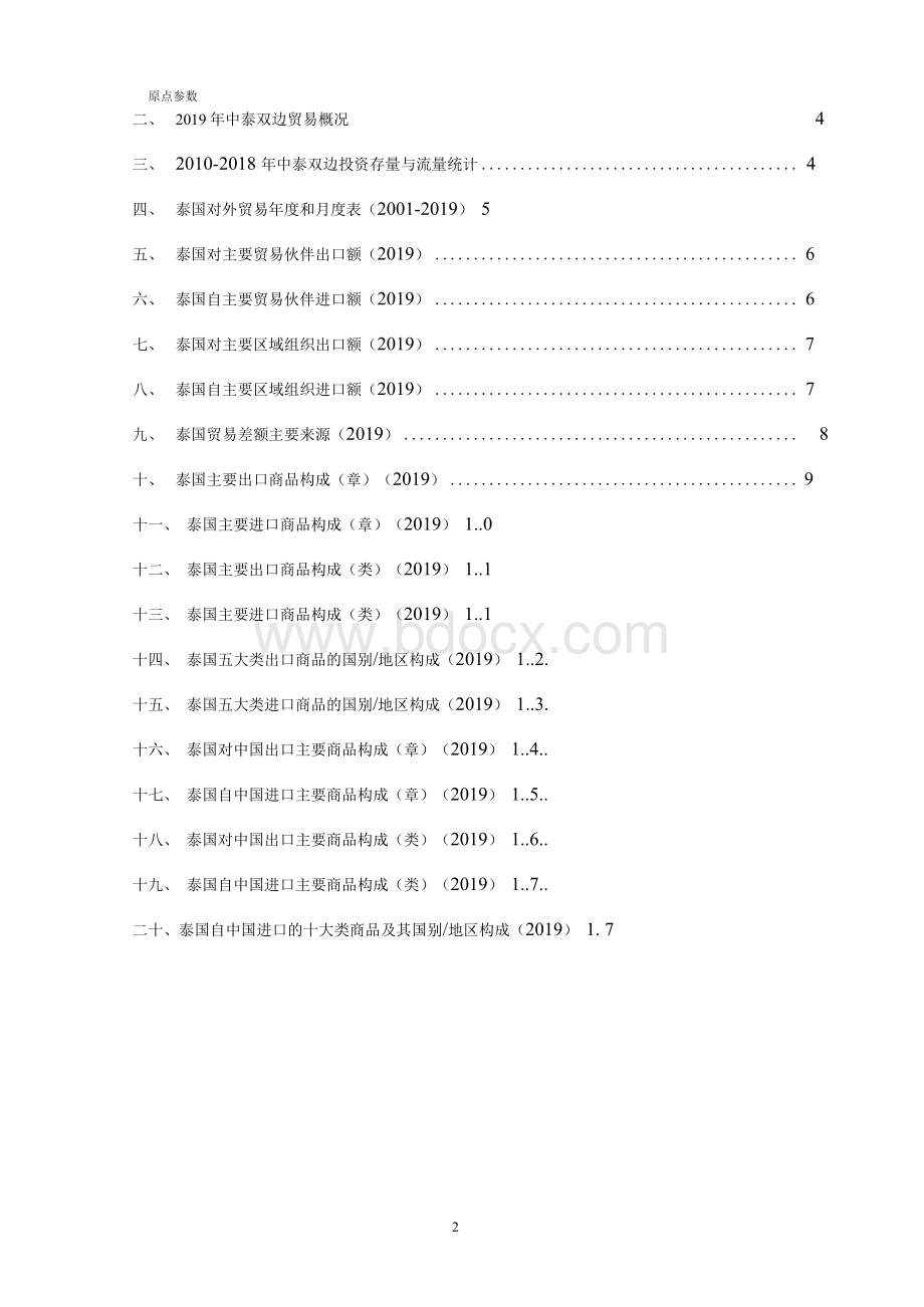 泰国进出口贸易货物及中泰双边贸易和投资概况.docx_第2页