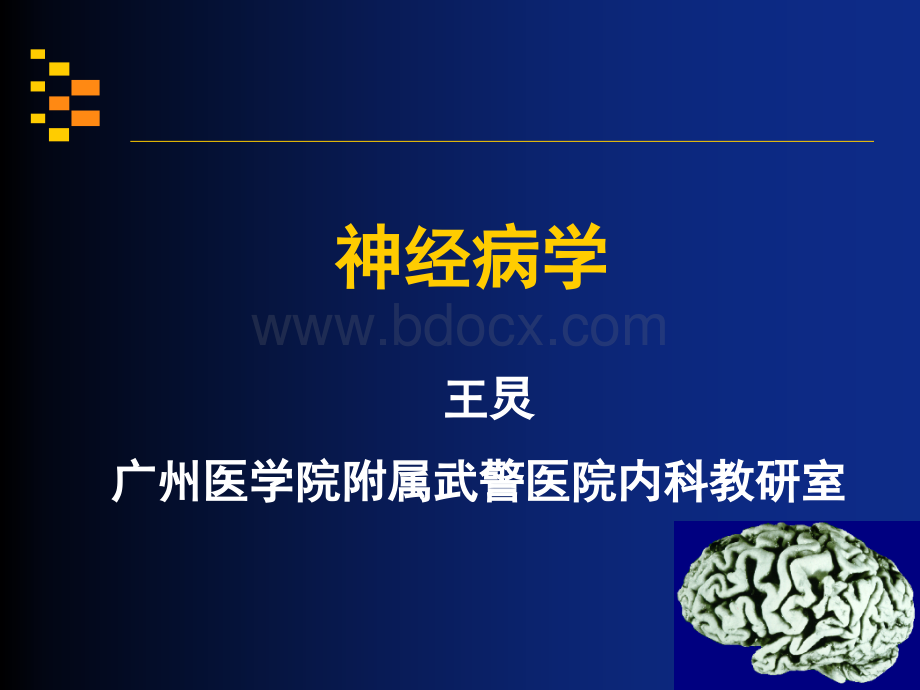 神经病学讲稿第五讲PPT格式课件下载.ppt