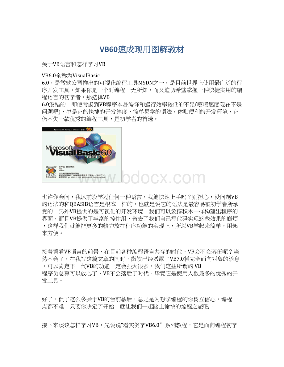 VB60速成现用图解教材.docx_第1页