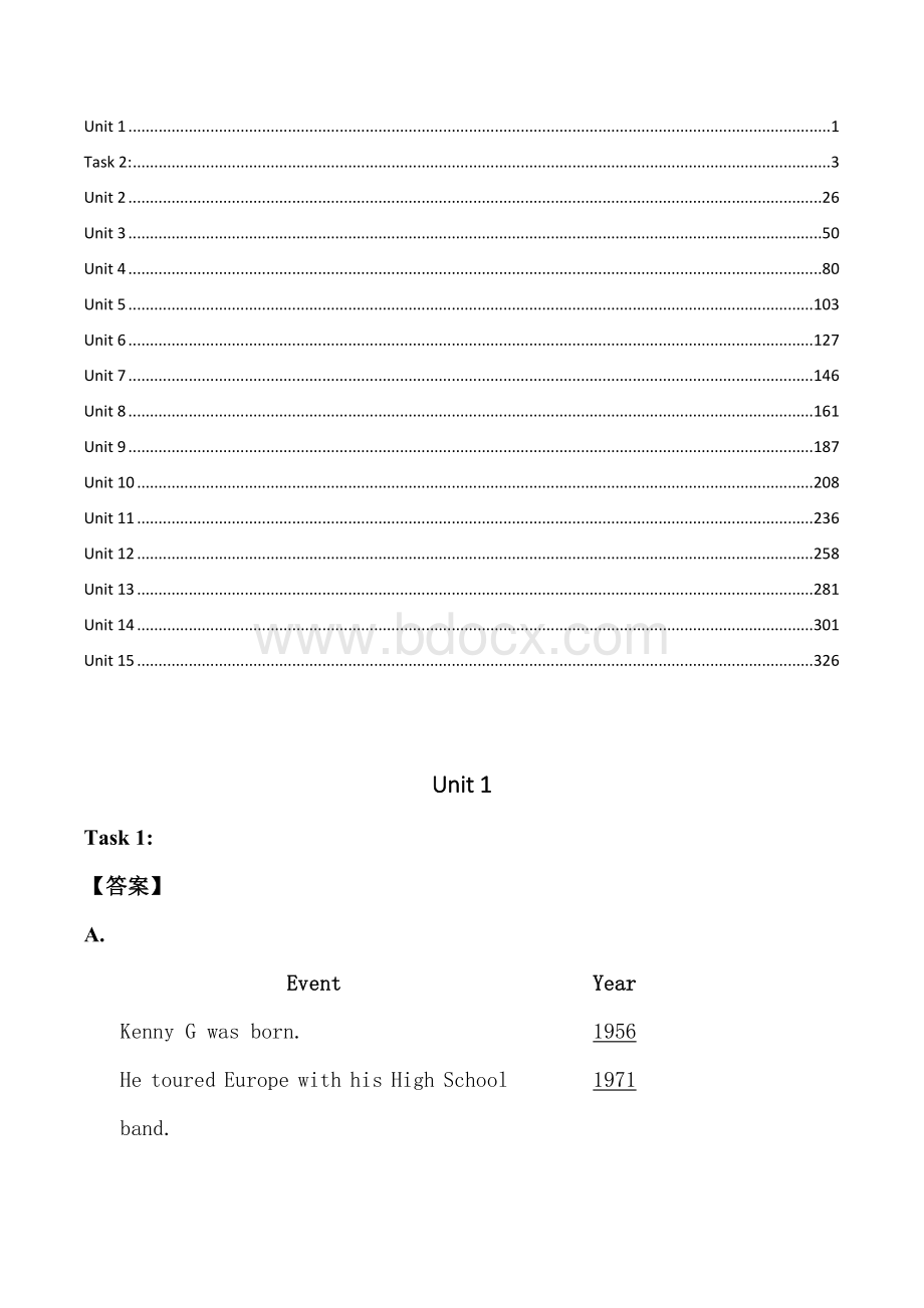 现代大学英语听力4-全册答案及原文Word下载.doc