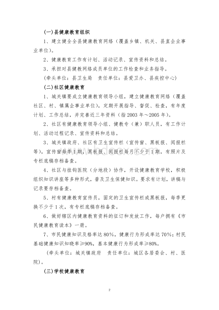 新昌县城区健康教育工作方案_精品文档.doc_第2页